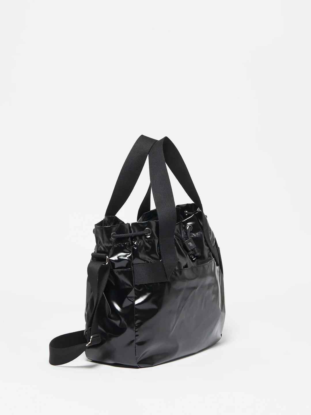 Jack Gomme Monsac Light Shopping  Bag - Black available at Barbara Katz