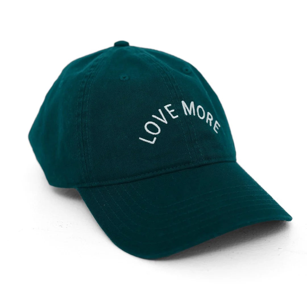 Kerri Rosenthal KR's Love More Cap in Emerald Green available at Barbara Katz