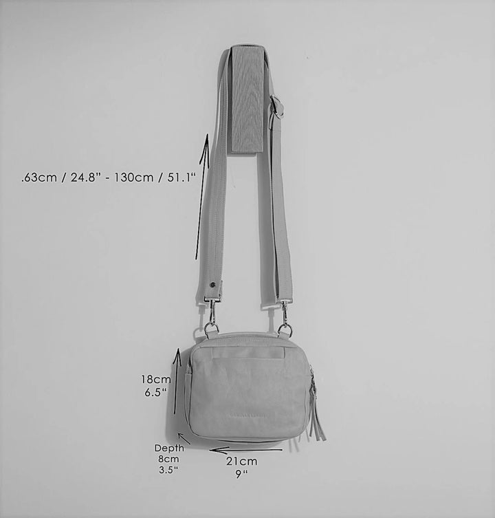 Daniella Lehavi Louise Mini Bag in Cloudy Black available at Barbara Katz