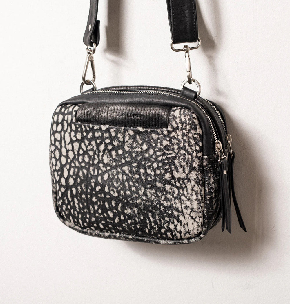 Daniella Lehavi Louise Mini Bag in Cloudy Black available at Barbara Katz