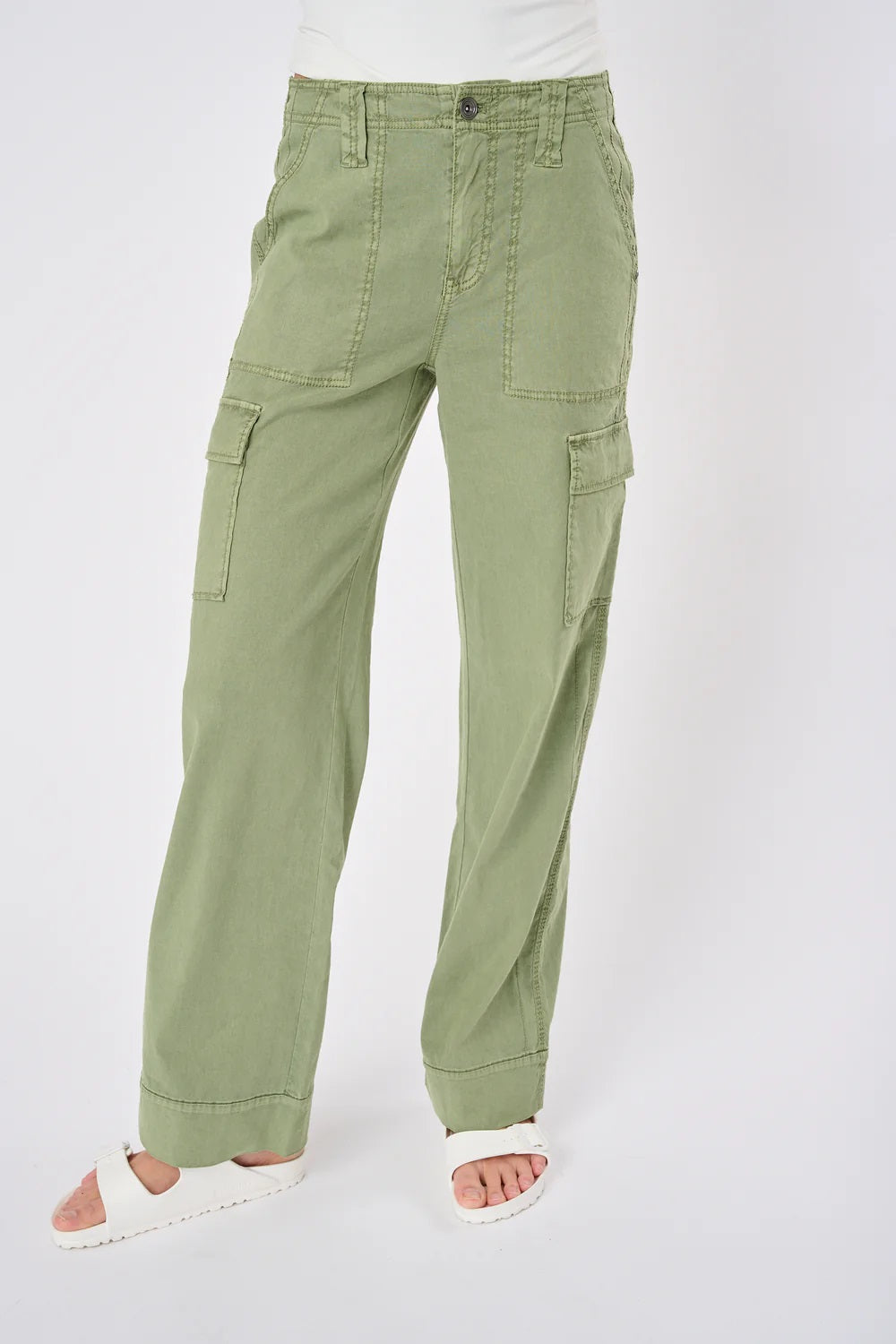 Marrakech Ally Cargo Pant - Cilantro