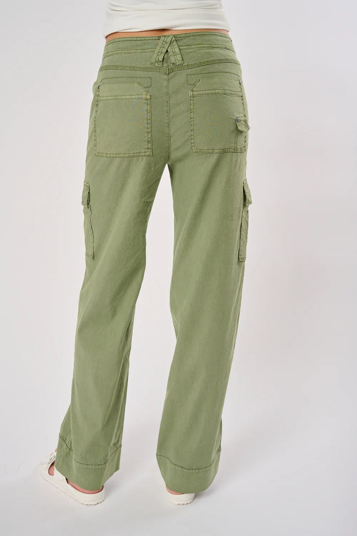 Marrakech Ally Cargo Pant - Cilantro