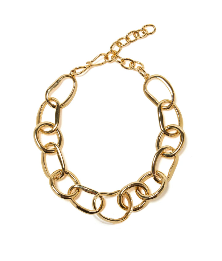 Lizzie Fortunato Porto Chain Necklace in Gold available at Barbara Katz