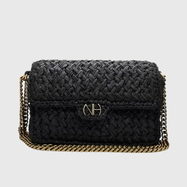 Noam Hazan Noelle Bag in Black available at Barbara Katz