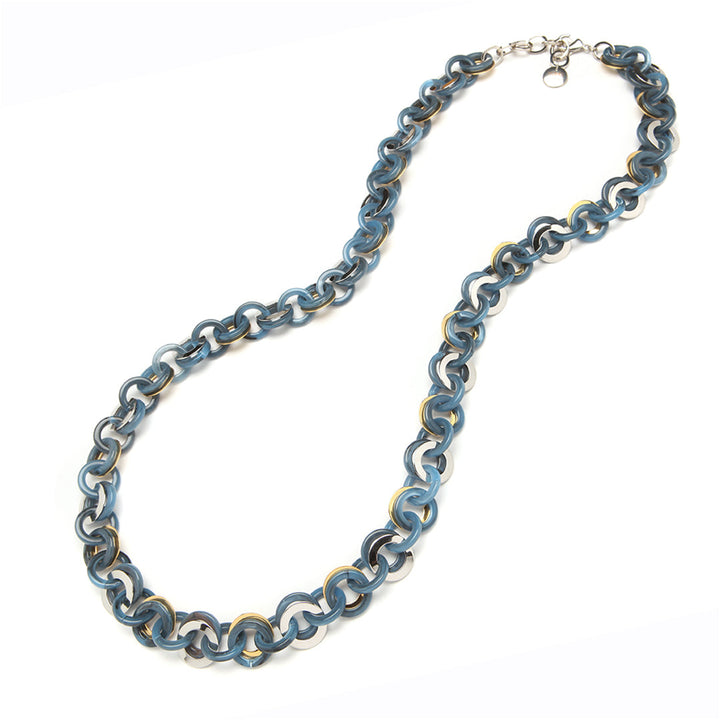 Pono Sea Chain Necklace Capri available at Barbara Katz