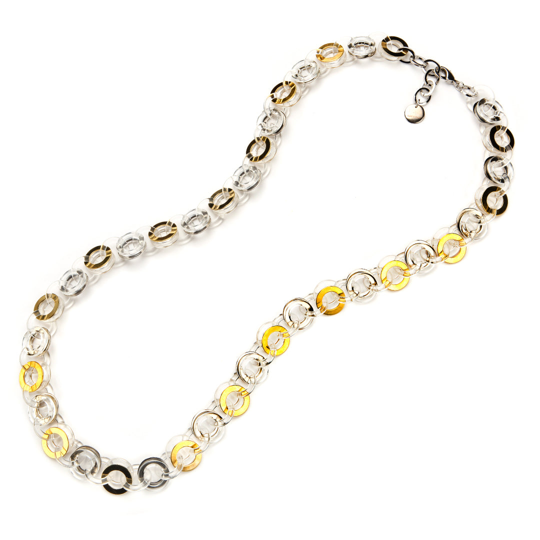 Pono Sea Chain Necklace Crystal