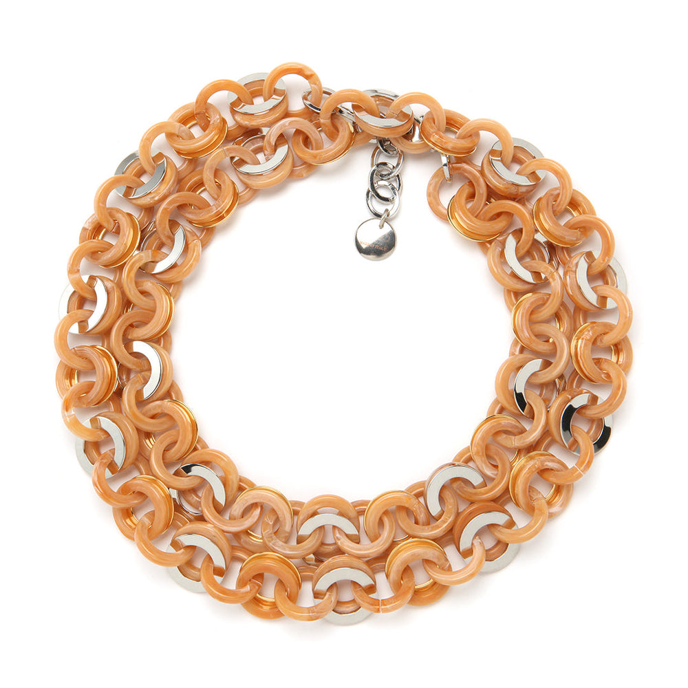 Pono Sea Chain Necklace Toffee available at Barbara Katz