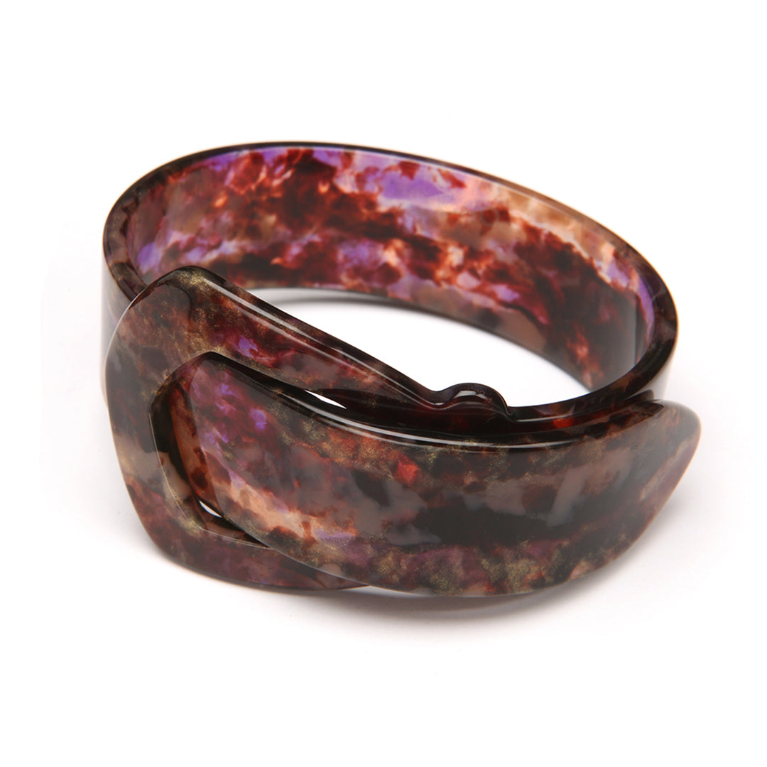 Pono Buckle Bracelet Plum