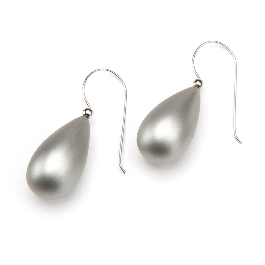 Pono Alchemy Raindrop Earring Silver