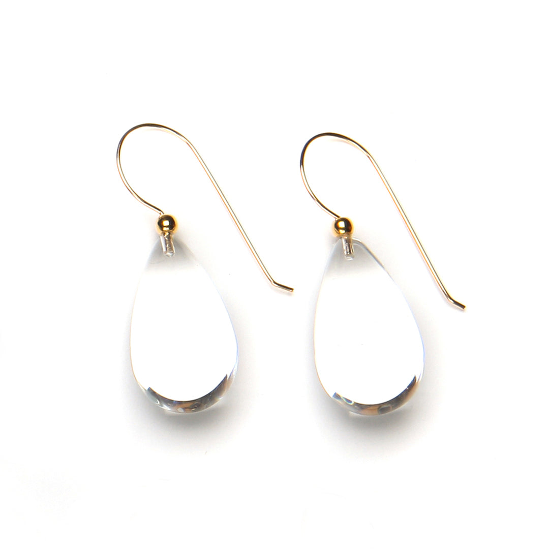 Pono Raindrop Earring Crystal