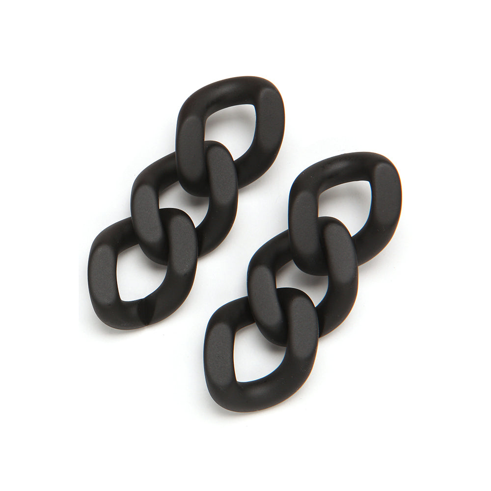 Pono Colette Noire Earring Matte Black