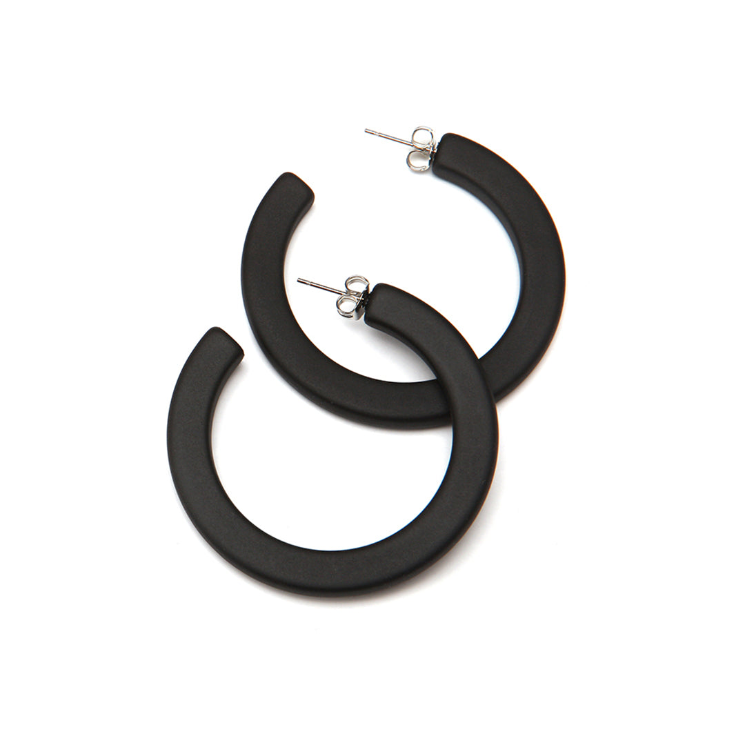 Pono Remy Barile Earring Matte Black