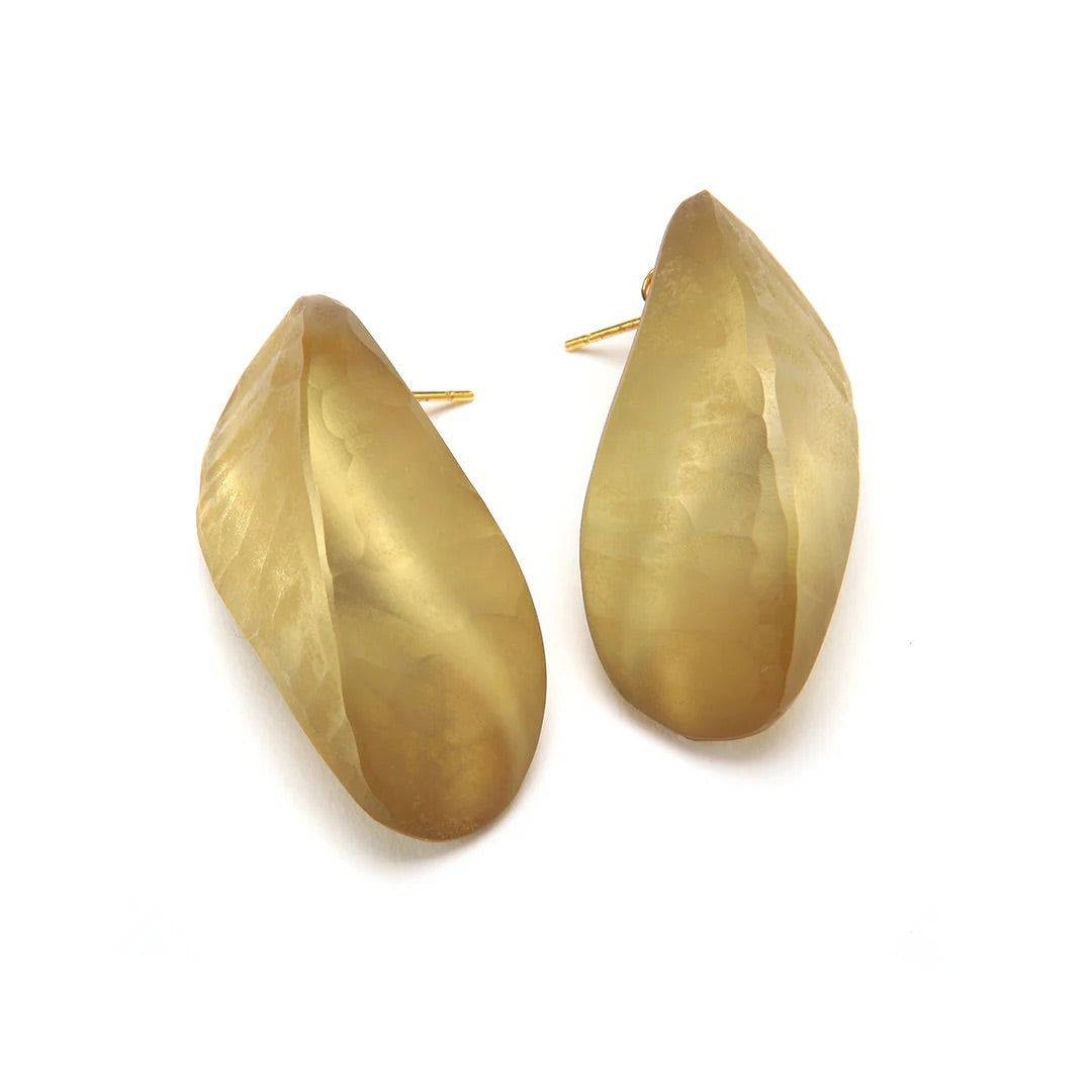 PONO Ice Christie Earrings in Green Tea available at Barbara Katz