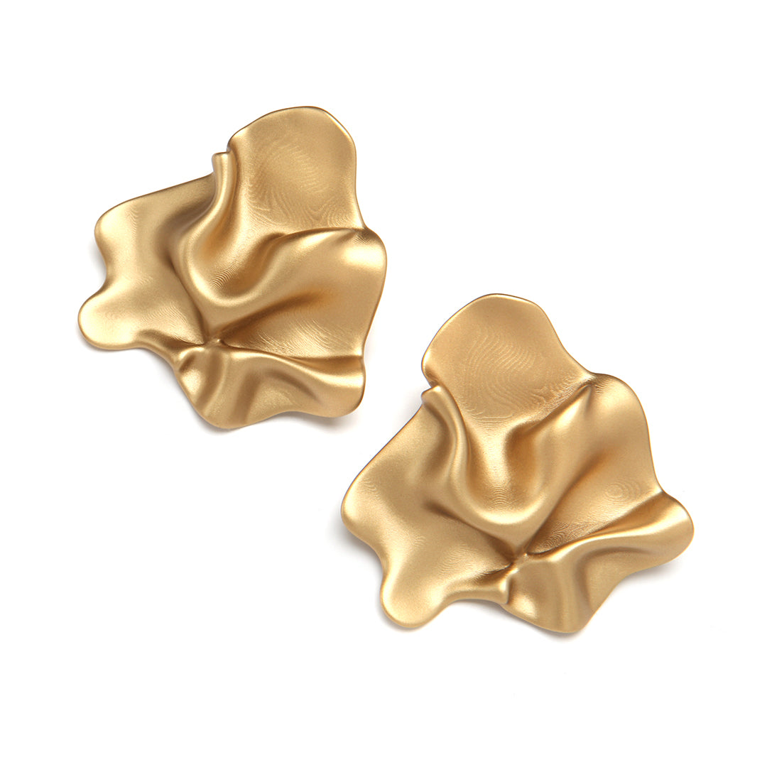 Pono Azalea Clip Earring Gold