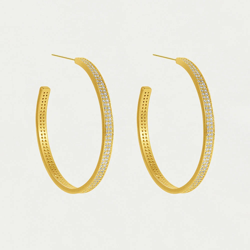 DEAN DAVIDSON Petit Pave Midi Hoops