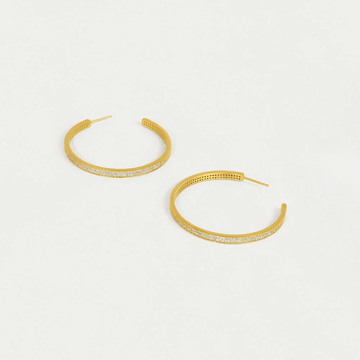 DEAN DAVIDSON Petit Pave Midi Hoops