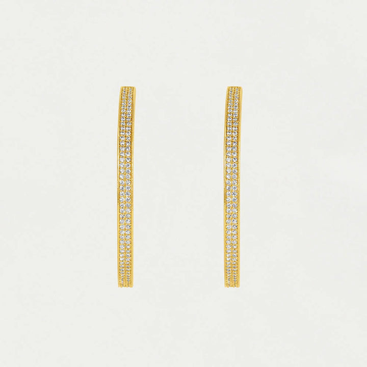 DEAN DAVIDSON Petit Pave Midi Hoops