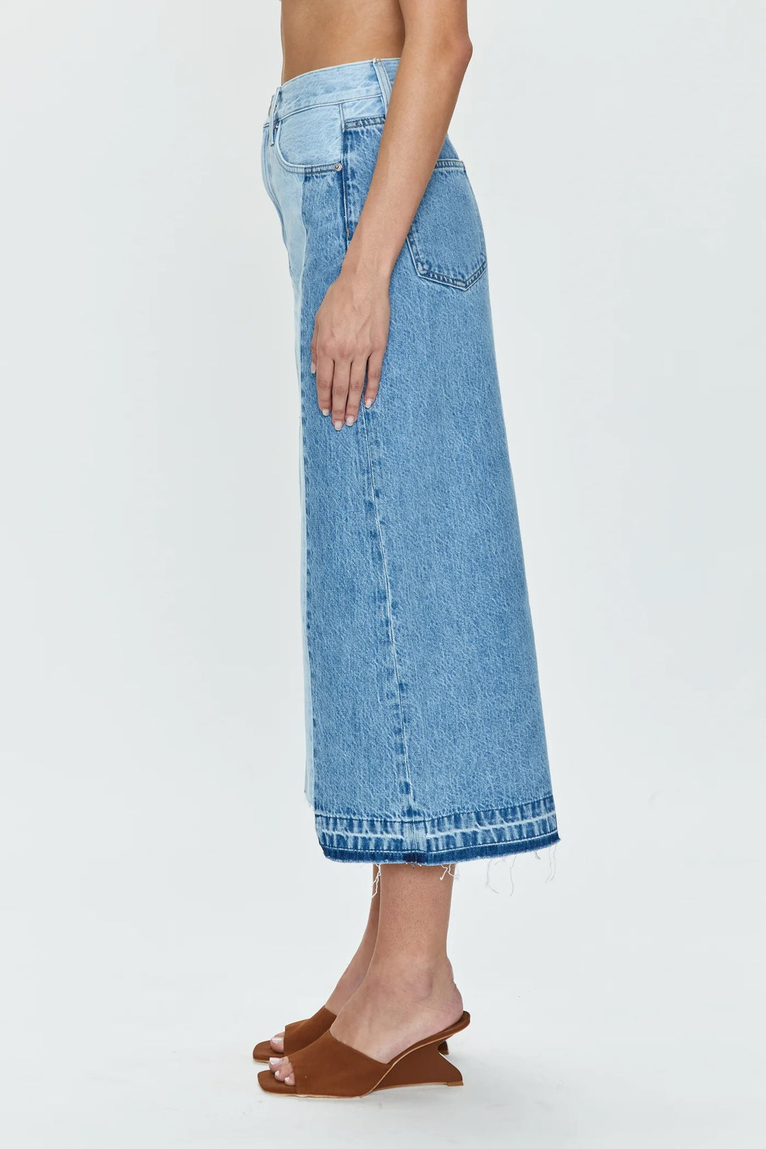 Pistola Alice Midi Skirt - Spliced Palais