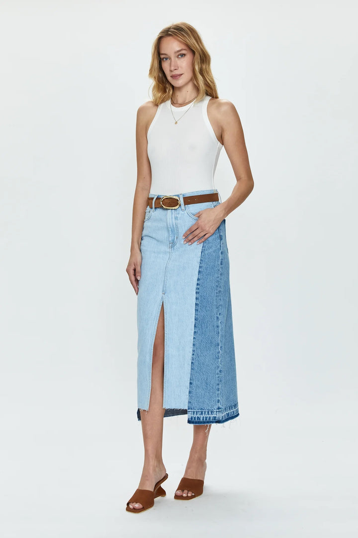 Pistola Alice Midi Skirt - Spliced Palais