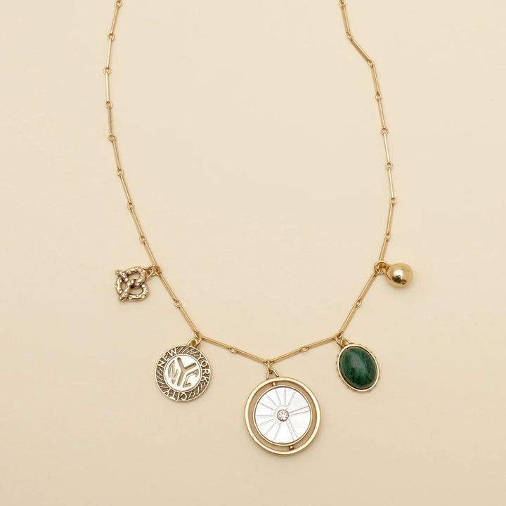 Mignonne Gavigan Soho Charm Necklace available at Barbara Katz