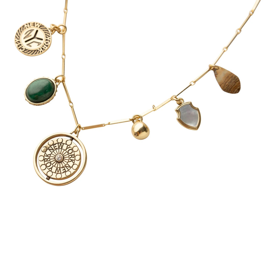 Mignonne Gavigan Soho Charm Necklace available at Barbara Katz