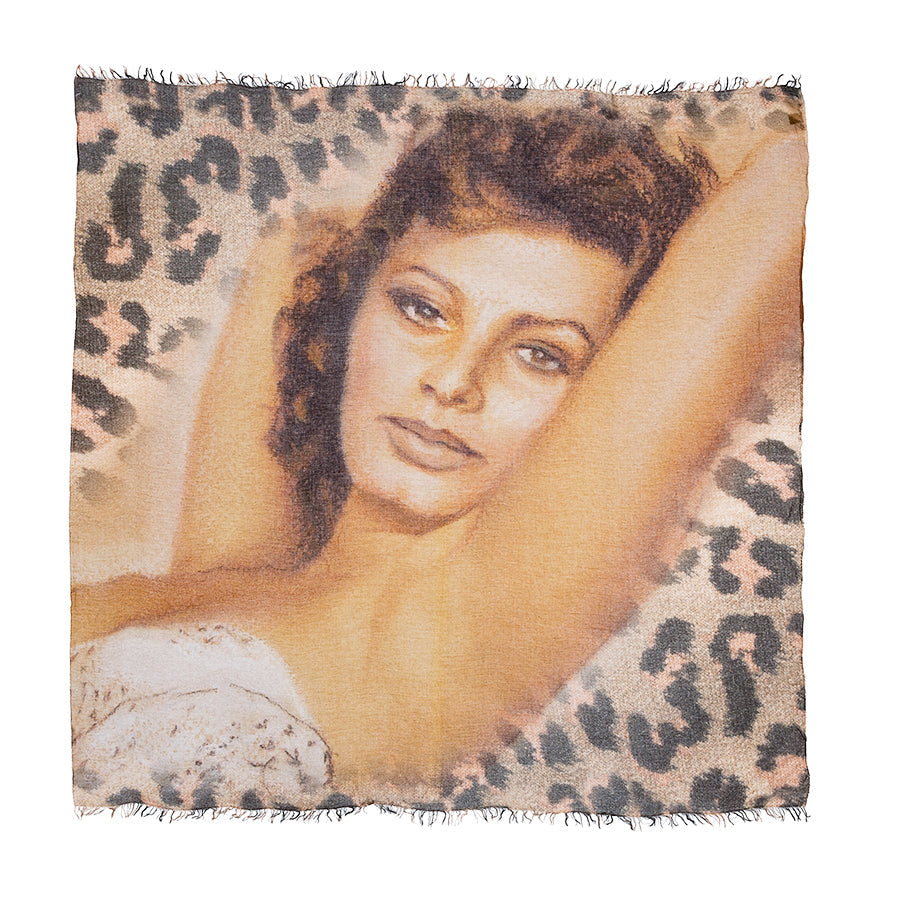 Suzi Roher Sofia Loren Scarf