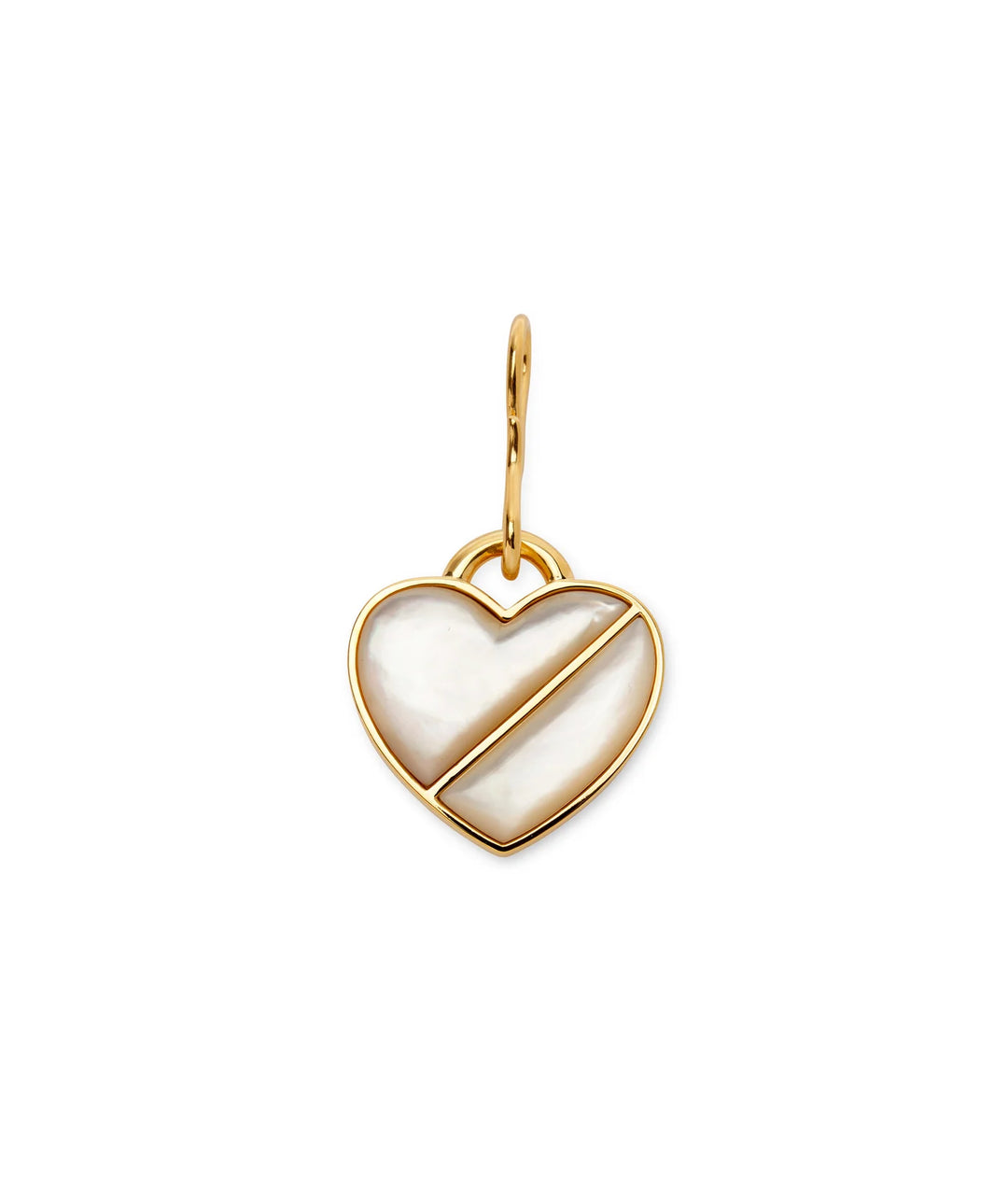 Lizzie Fortunato Heart Pendant in Daydream available at Barbara Katz