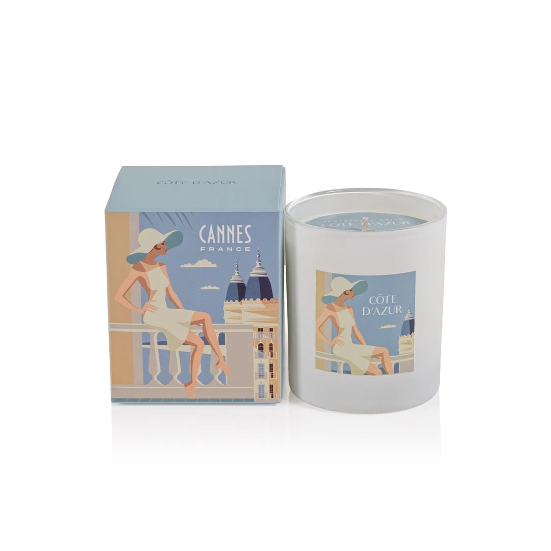 Zodax Cote D'Azur Scented Candle - Cannes available at Barbara Katz