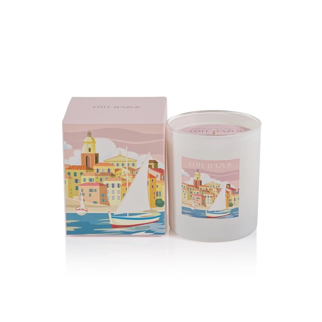 Zodax Cote D'Azur Scented Candle - St. Tropez I available at Barbara Katz