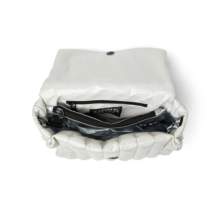 Think Royln Bar Bag - Ivory Patent