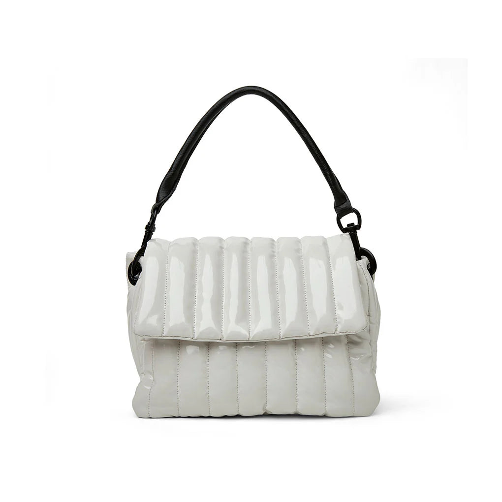 Think Royln Bar Bag - Ivory Patent