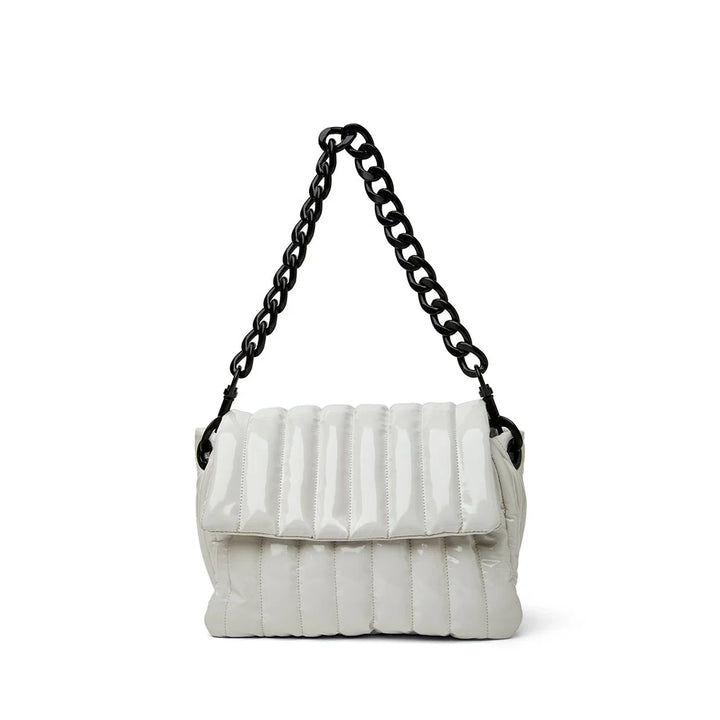 Think Royln Bar Bag - Ivory Patent