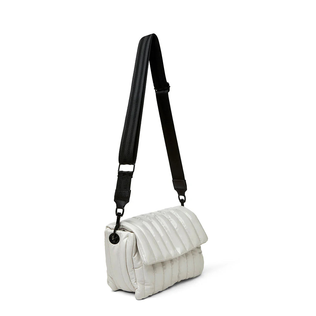 Think Royln Bar Bag - Ivory Patent