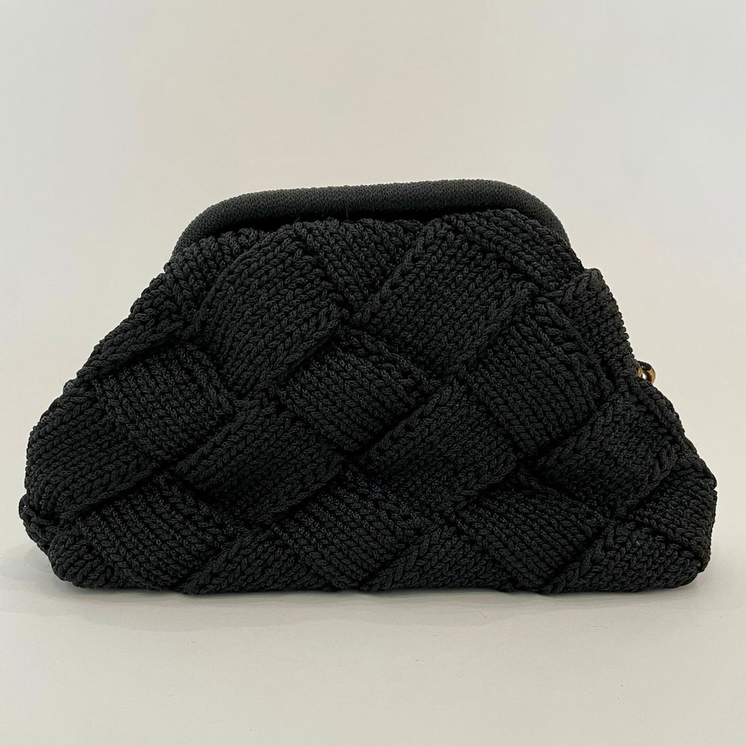 Noam Hazan Jade Clutch Bag in Black available at Barbara Katz