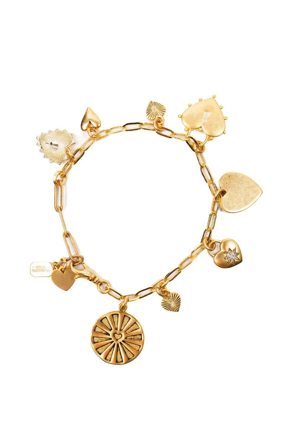 Elizabeth Cole Jewelry Chandra Bracelet - Gold available at Barbara Katz