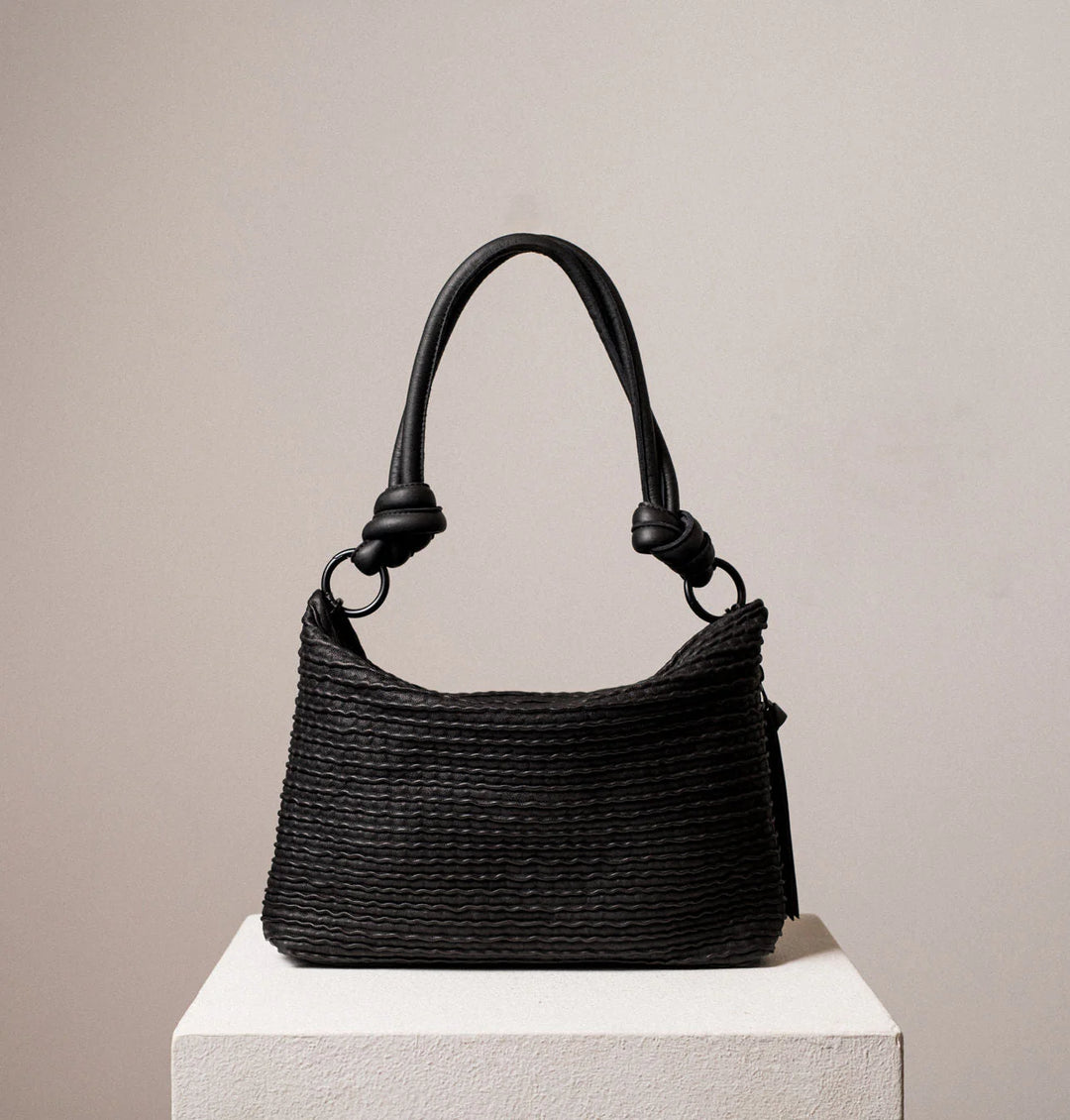 Daniella Lehavi Dallas Shoulder Bag - Wavy Black