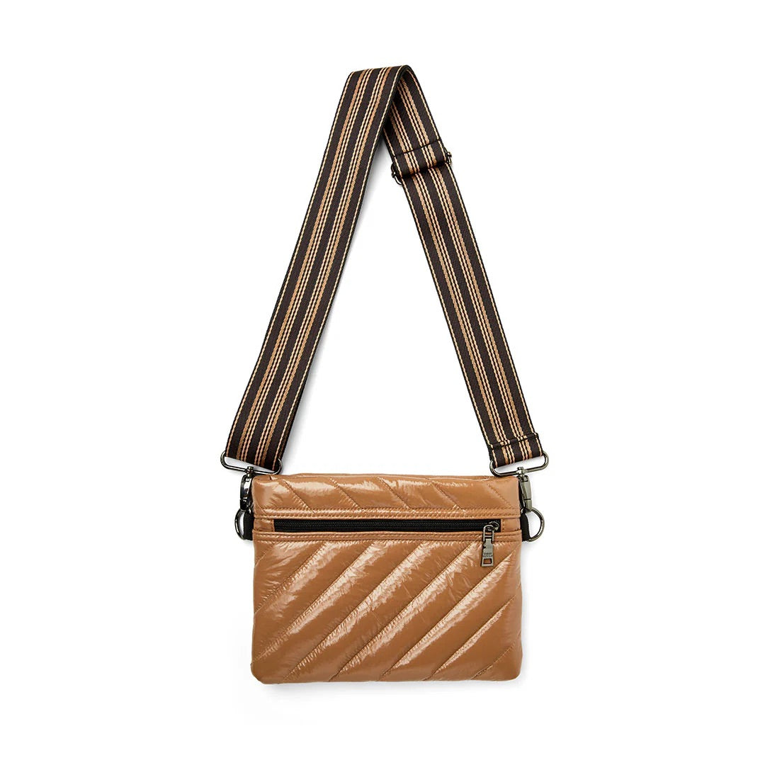 Think Royln Diagonal Bum Bag 2.0 in Glossy Caramel