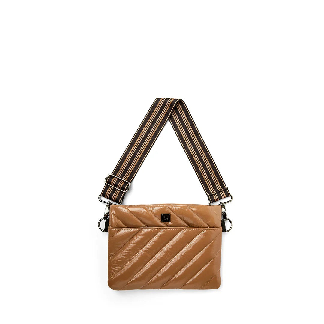 Think Royln Diagonal Bum Bag 2.0 in Glossy Caramel