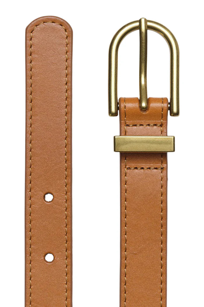 Frame Simple Art Deco Belt - Natural