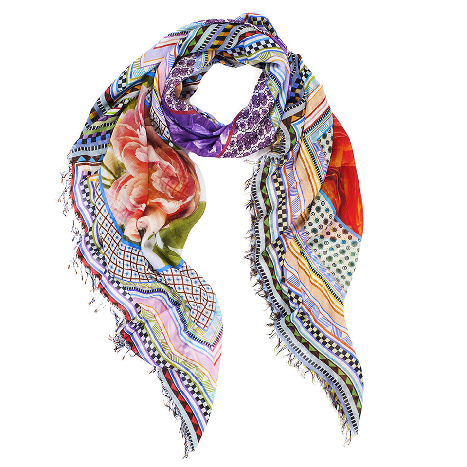 Suzi Roher Kim Wild Flower Scarf