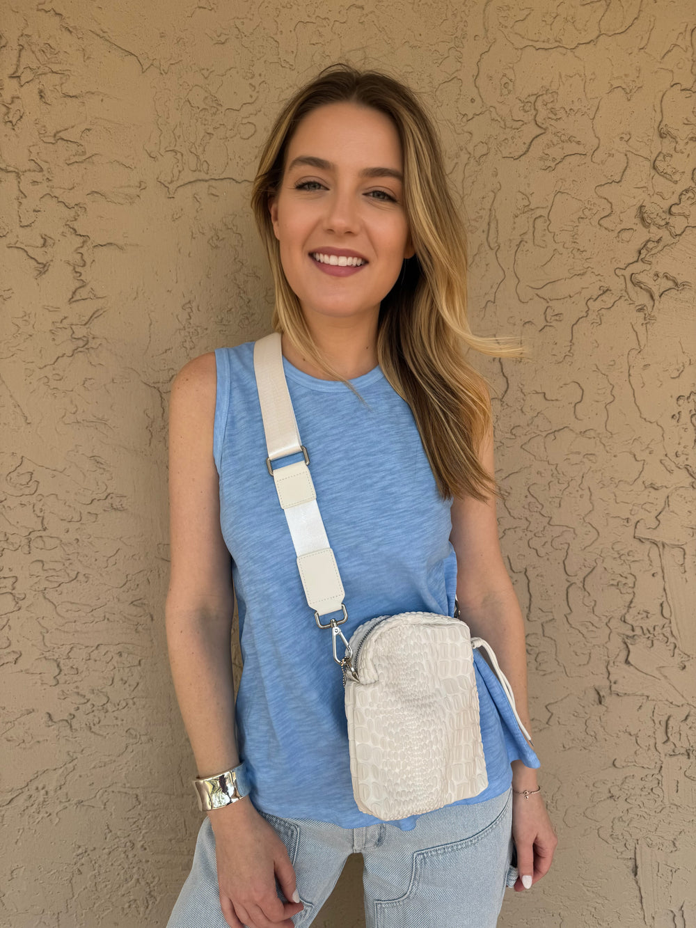 Elliott Lauren Sleeveless Top in Ocean