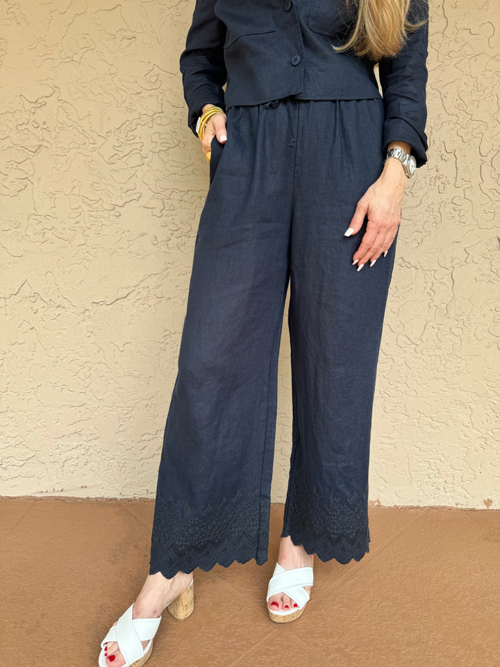 Sundays Ines Pants - Navy