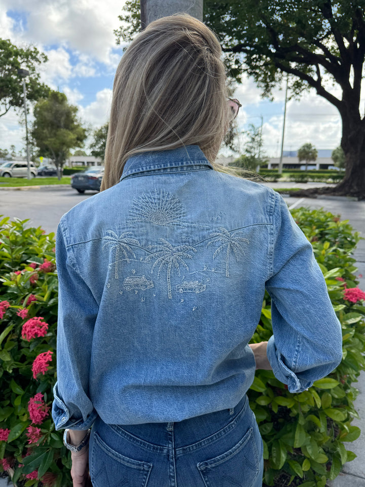 Mother All My Exes Denim Jacket