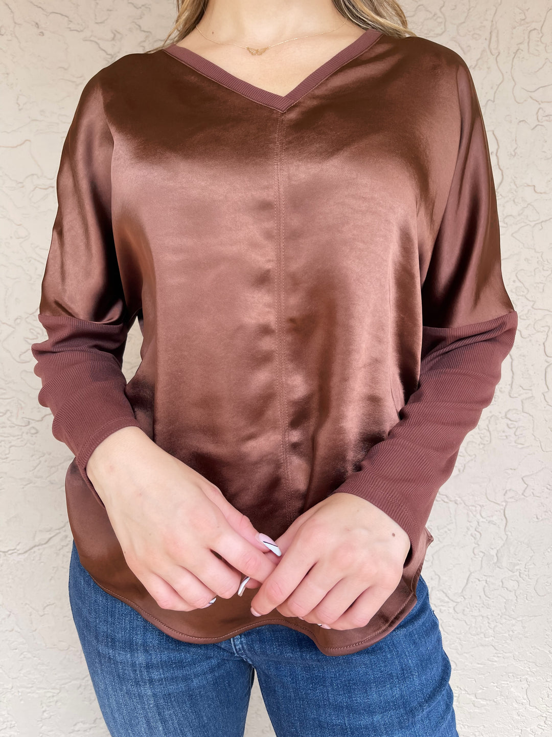 Melissa Nepton Cindy Top - Brown