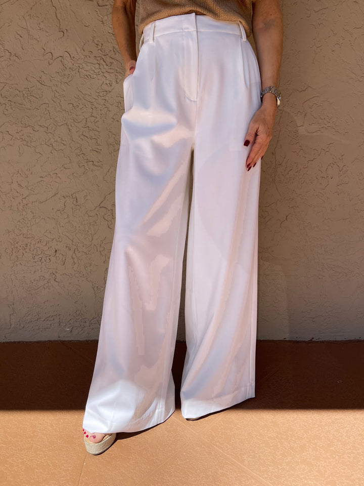 Simkhai Leroy Pleated Wide Leg Pant