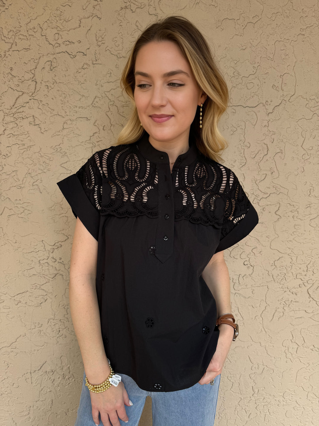 Suncoo Lina Blouse in Black