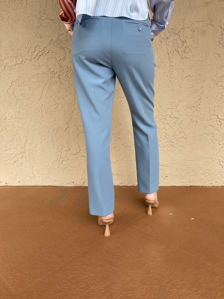 Max Mara Rana Weekend Long Trouser - Light Blue