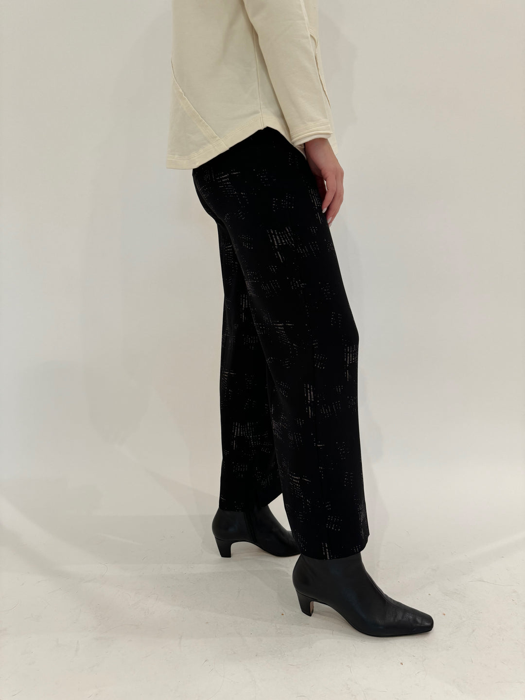 Lysse Genesis Stretch Woven Pants in Cosmic Ash available at Barbara Katz