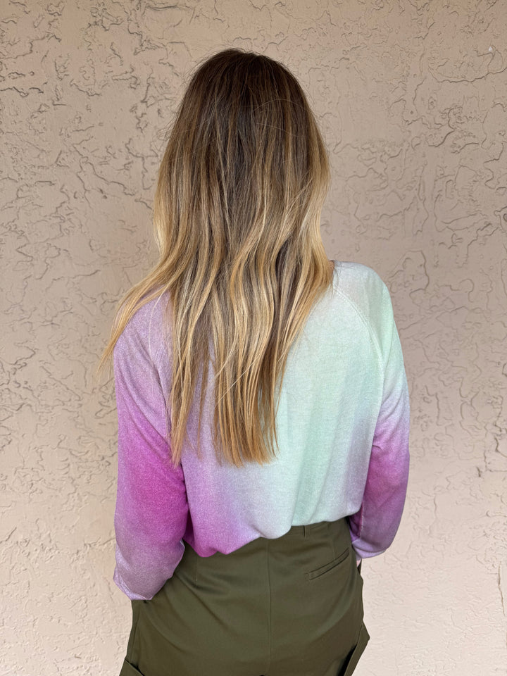 Repeat Silk Multi Color Sweater