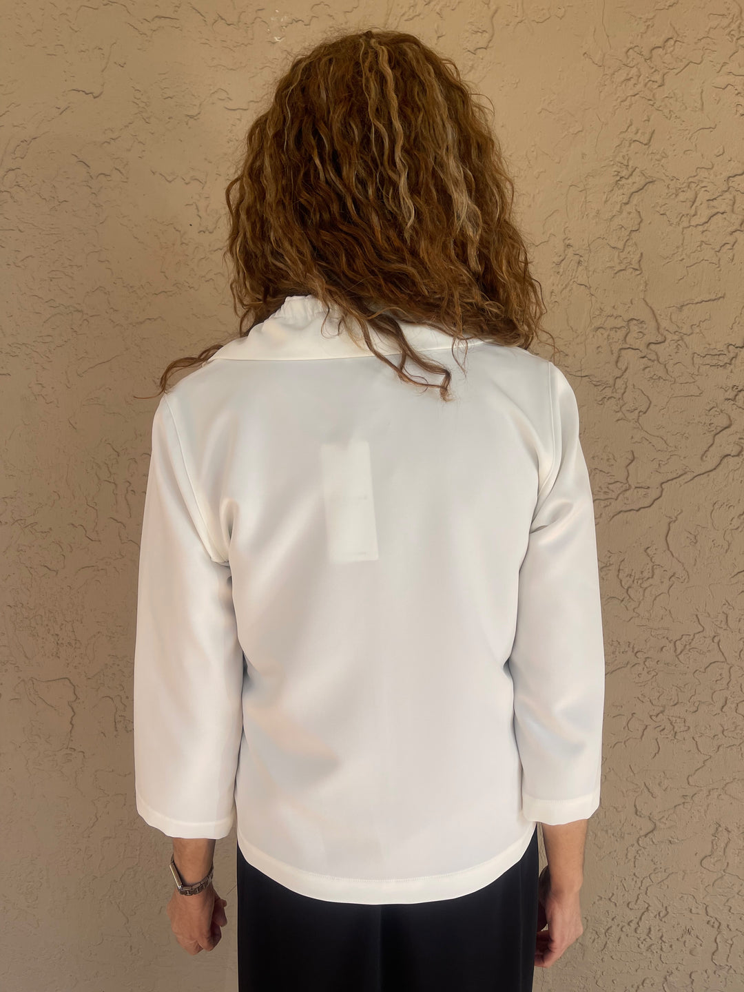 Caroline Rose Comfort Stretch Jacket - White